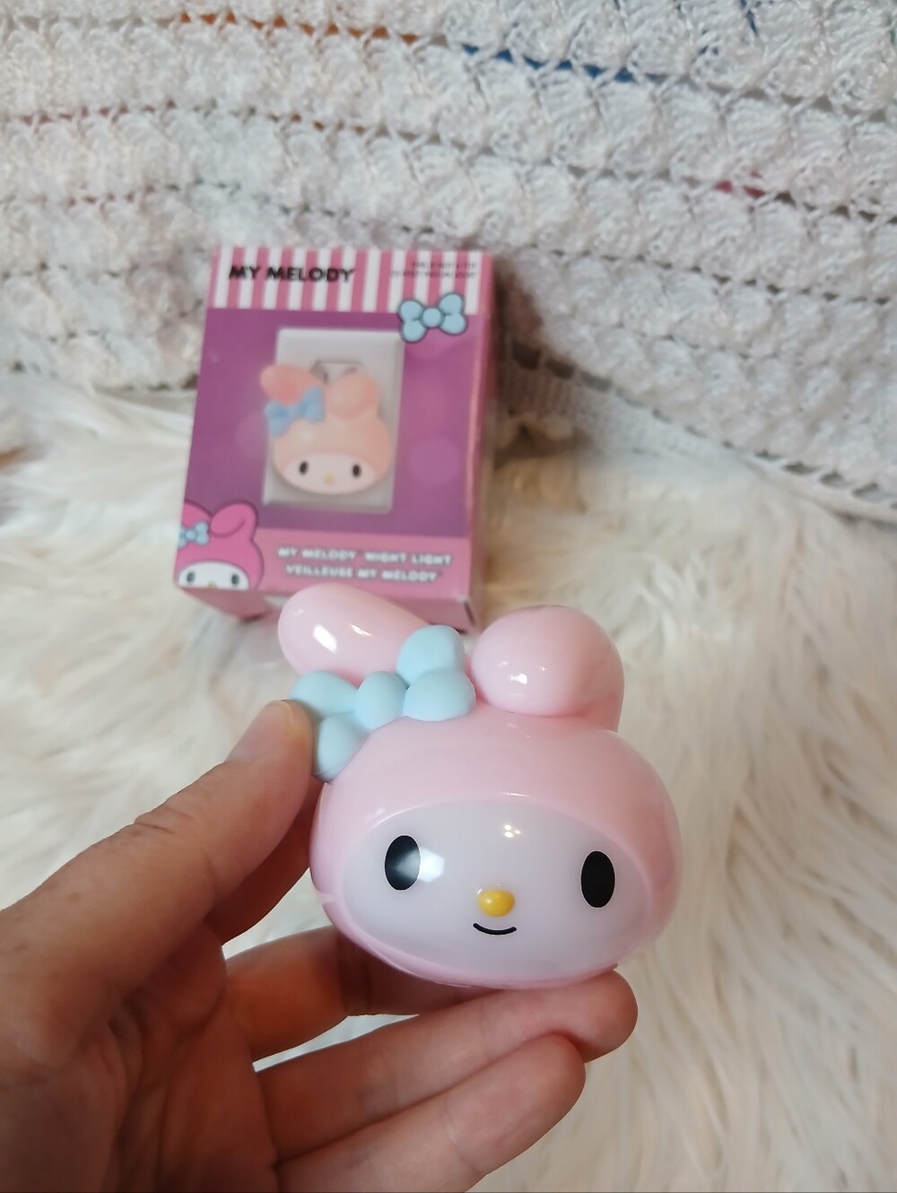 My Melody Sanrio Nightlight Decor Kids Collectible Cute Light